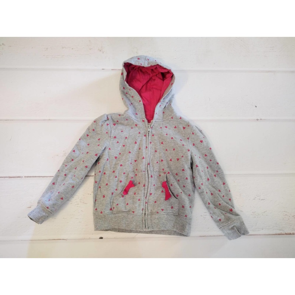 Gymboree little girl size small hooded full zip jacket